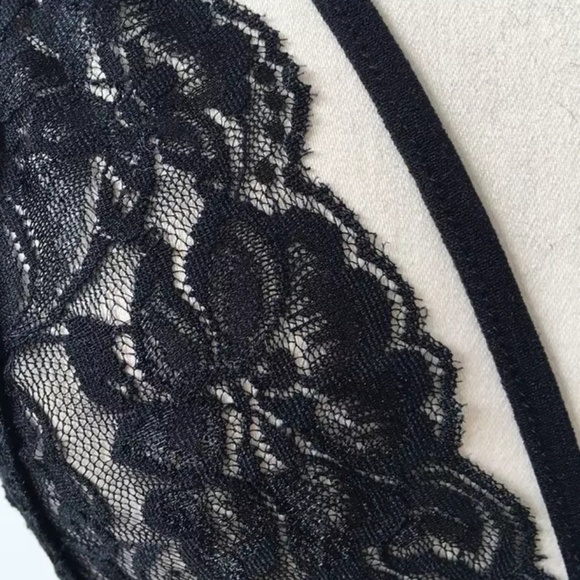 Strappy Bra Lace Bralette Adjustable Plunge - Picture 4 of 7